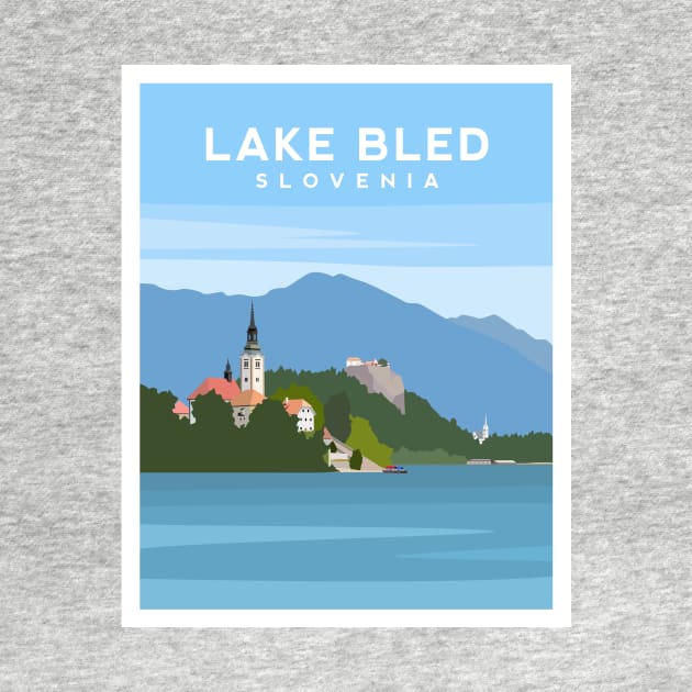 Lake Bled, Slovenia by typelab